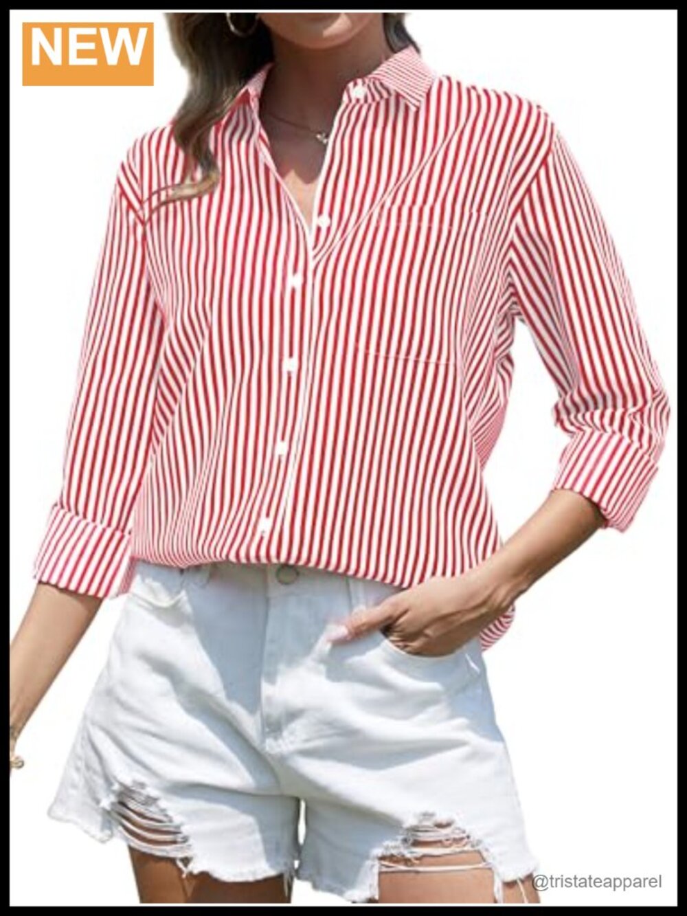 Long Sleeve Patterned Blouse